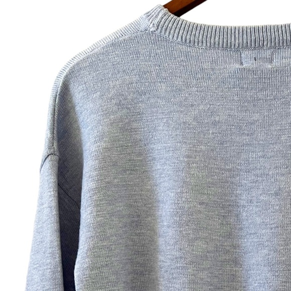 Cotton On NEW Cropped Baby Blue Sweater Size S - Picture 8 of 13